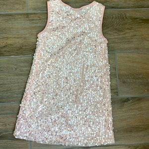 Pink sequin boutique dress